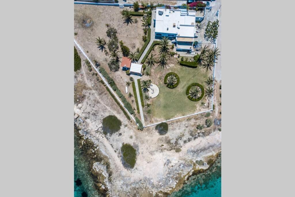 Palmaya Villa, Unique Seafront Experience Vagia  Bagian luar foto