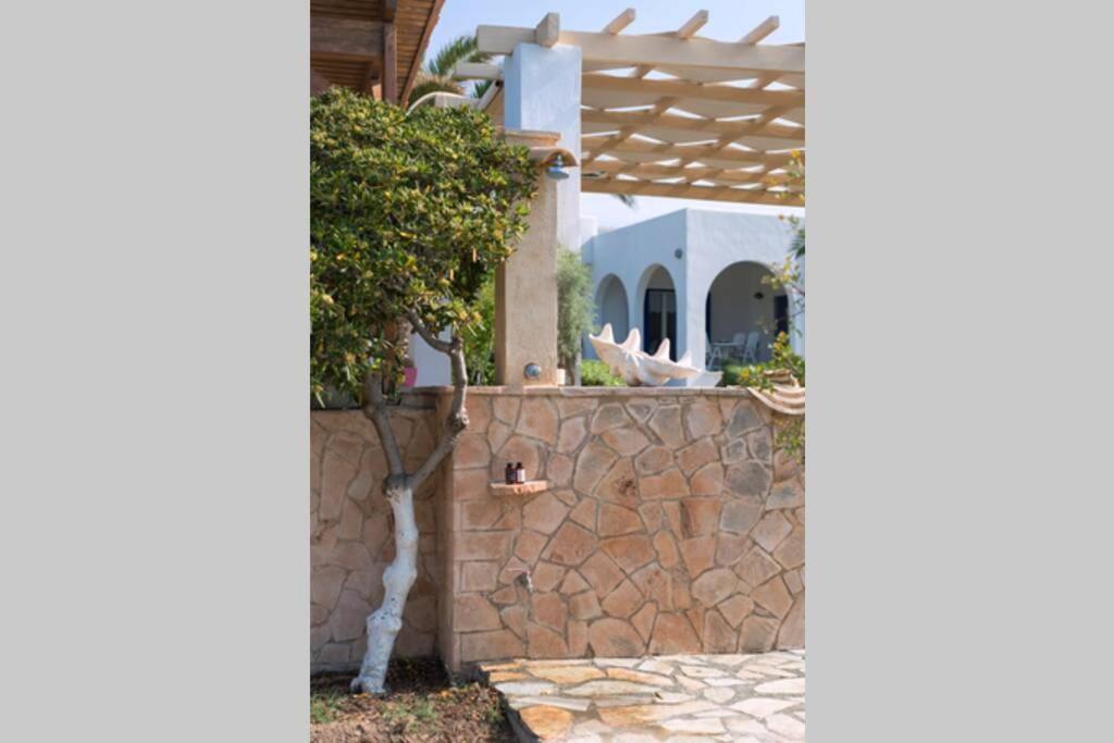 Palmaya Villa, Unique Seafront Experience Vagia  Bagian luar foto