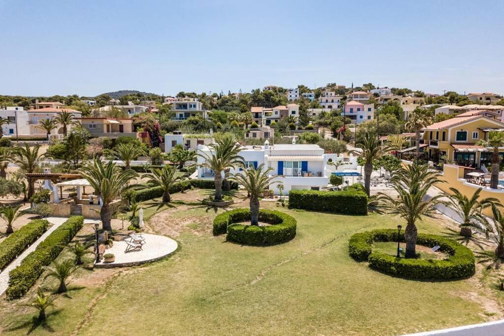 Palmaya Villa, Unique Seafront Experience Vagia  Bagian luar foto